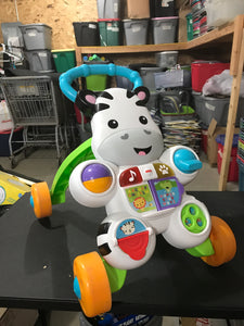 Zebra push toy
